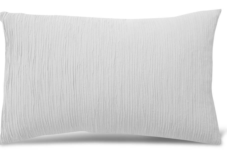 sierkussen Stiched Strips cushion Margaret Muir Whi