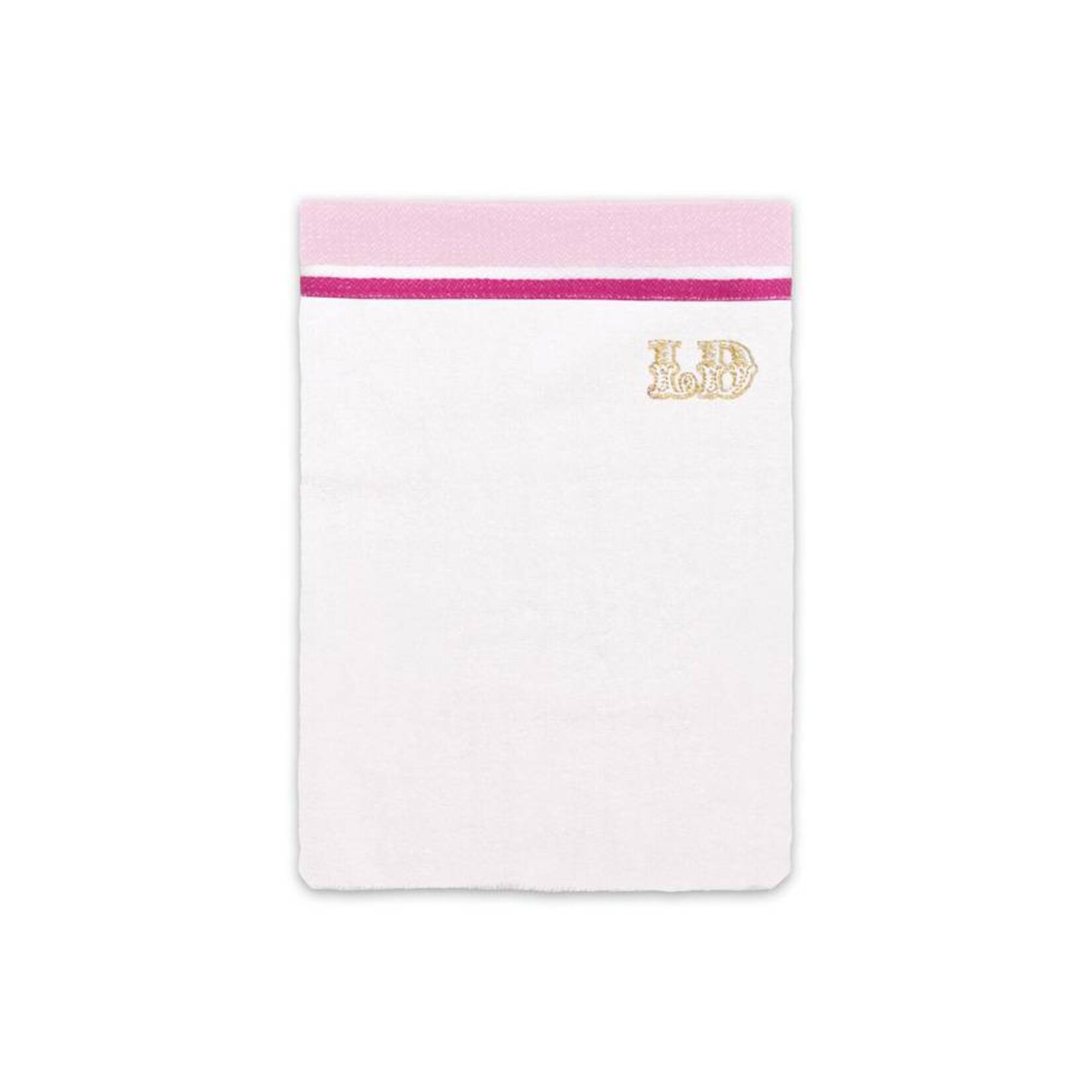 Little Diva washandje Little Diva Shiny Flirt Bath Textile White