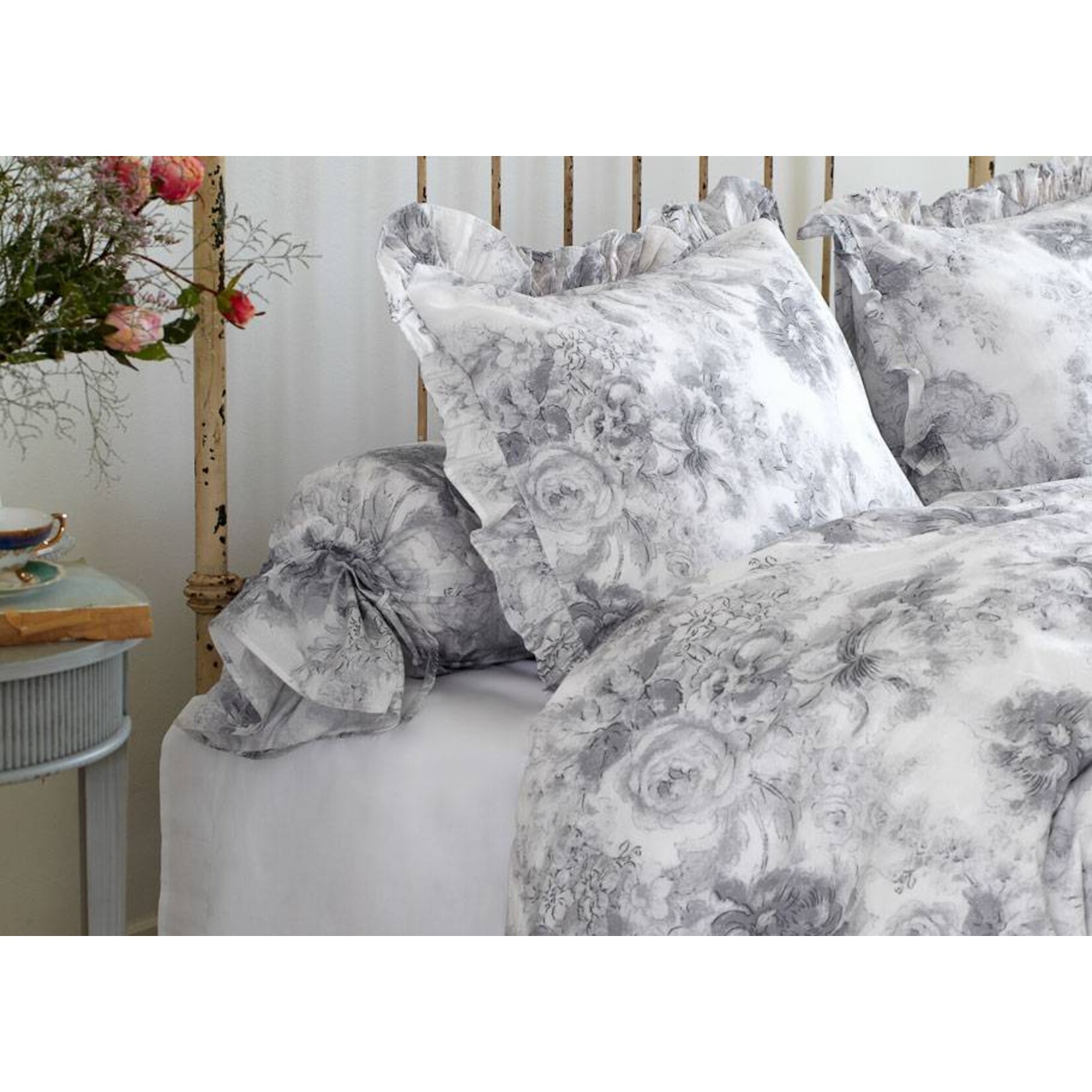 Ariadne at Home sierkussen Ariadne at Home Juliette Nekrol 2 stuks - Grey