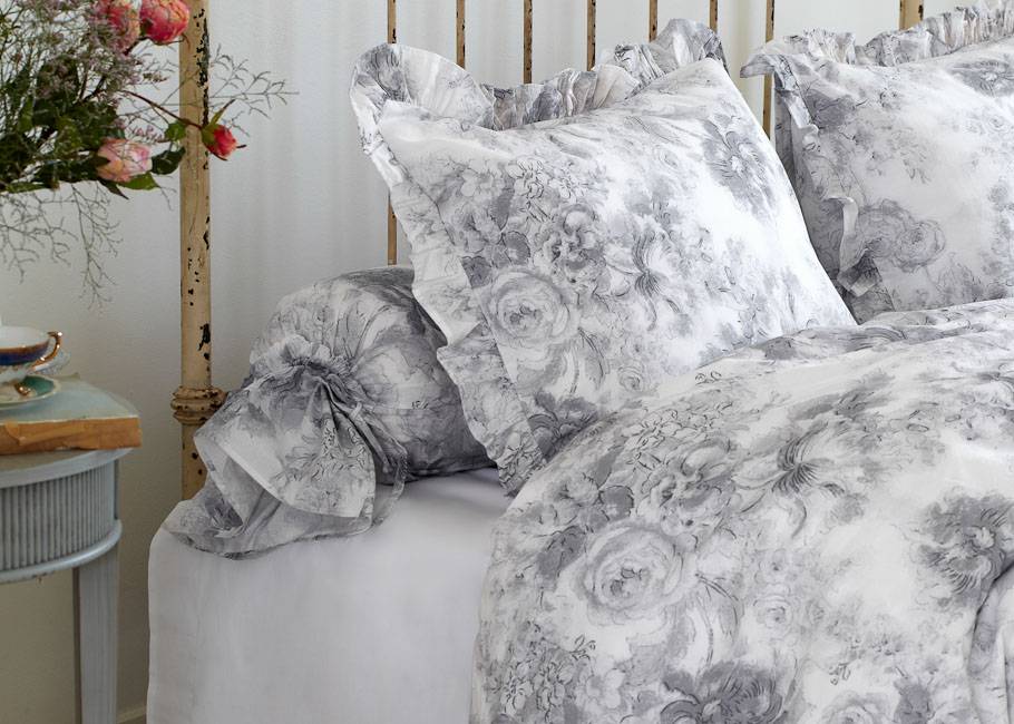 sierkussen Ariadne at Home Juliette Nekrol 2 stuks - Grey