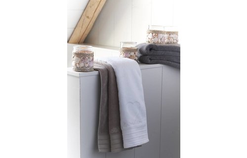 strandlaken Rivièra Maison Heart White