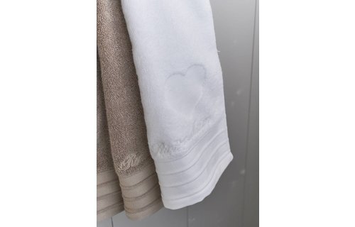 strandlaken Rivièra Maison Heart White