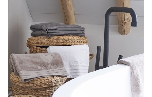 strandlaken Rivièra Maison Heart Taupe