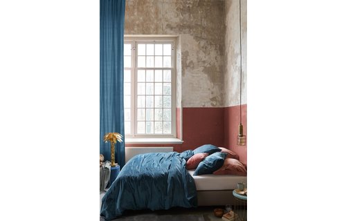 At Home by Beddinghouse Tender Dekbedovertrek - Blauw