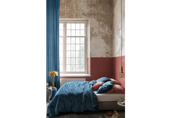 At Home by Beddinghouse Tender Dekbedovertrek - Blauw