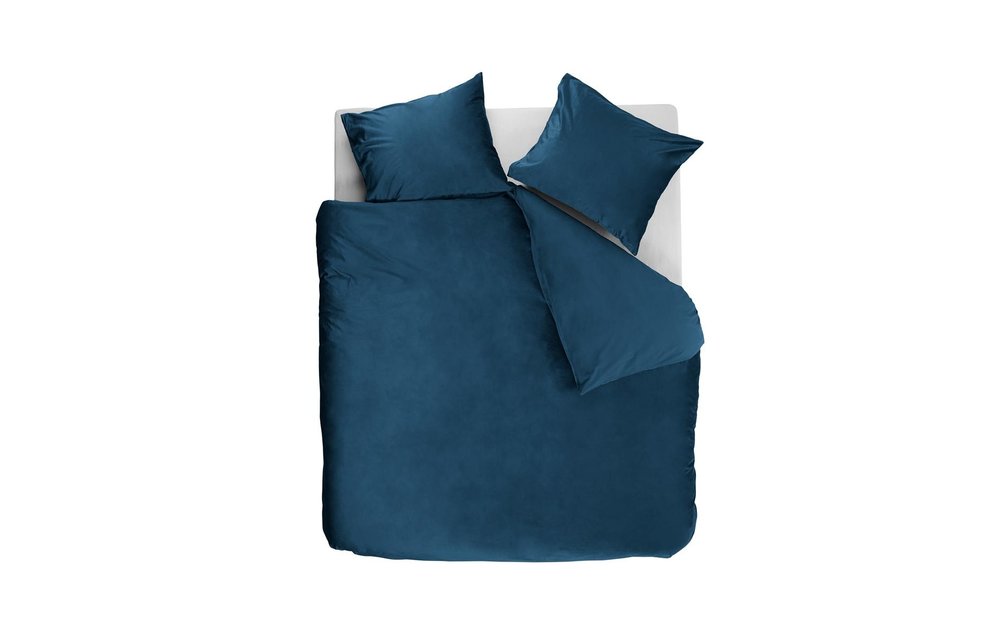 At Home by Beddinghouse Tender Dekbedovertrek - Blauw