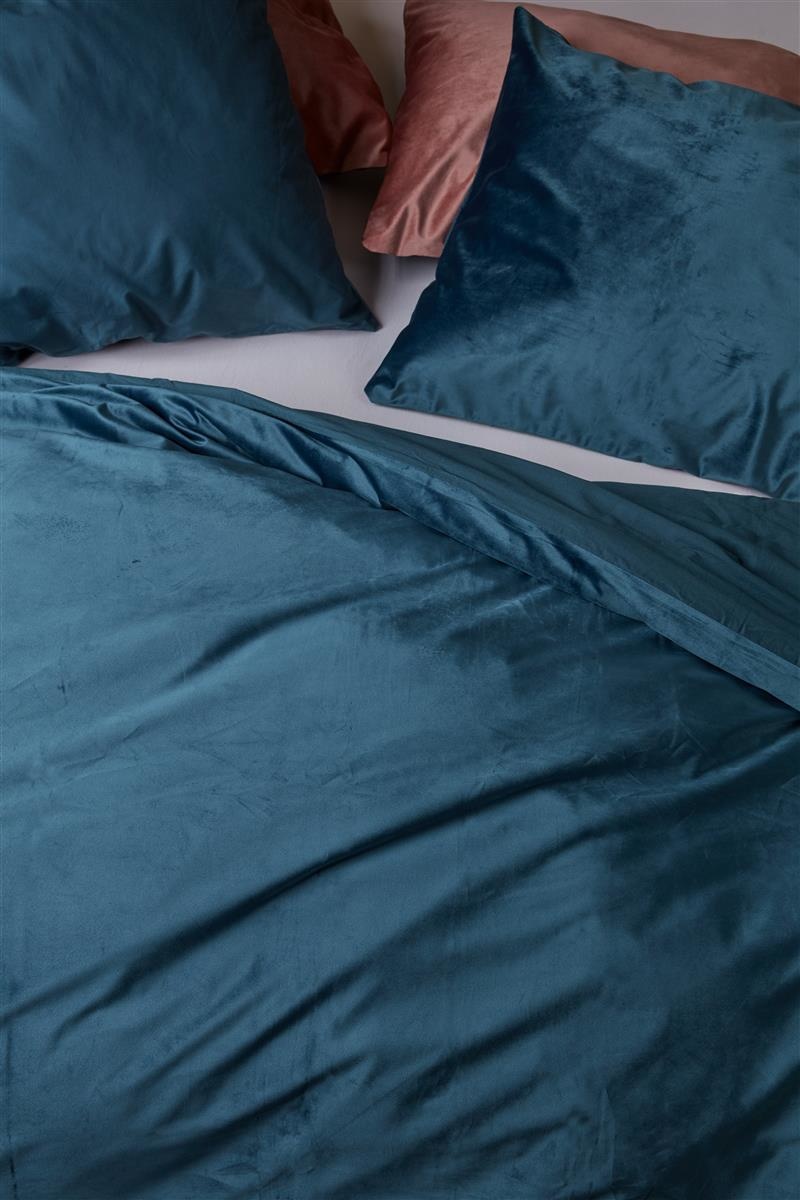 At Home by Beddinghouse Tender Dekbedovertrek - Blauw