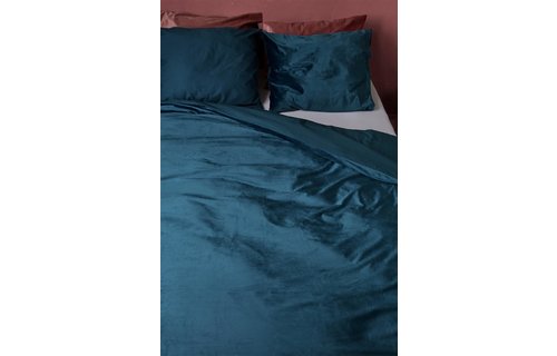 At Home by Beddinghouse Tender Dekbedovertrek - Blauw