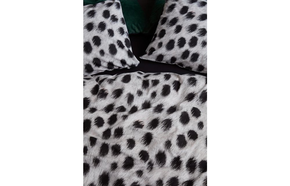 Roundly Dekbedovertrek- Zwart Wit