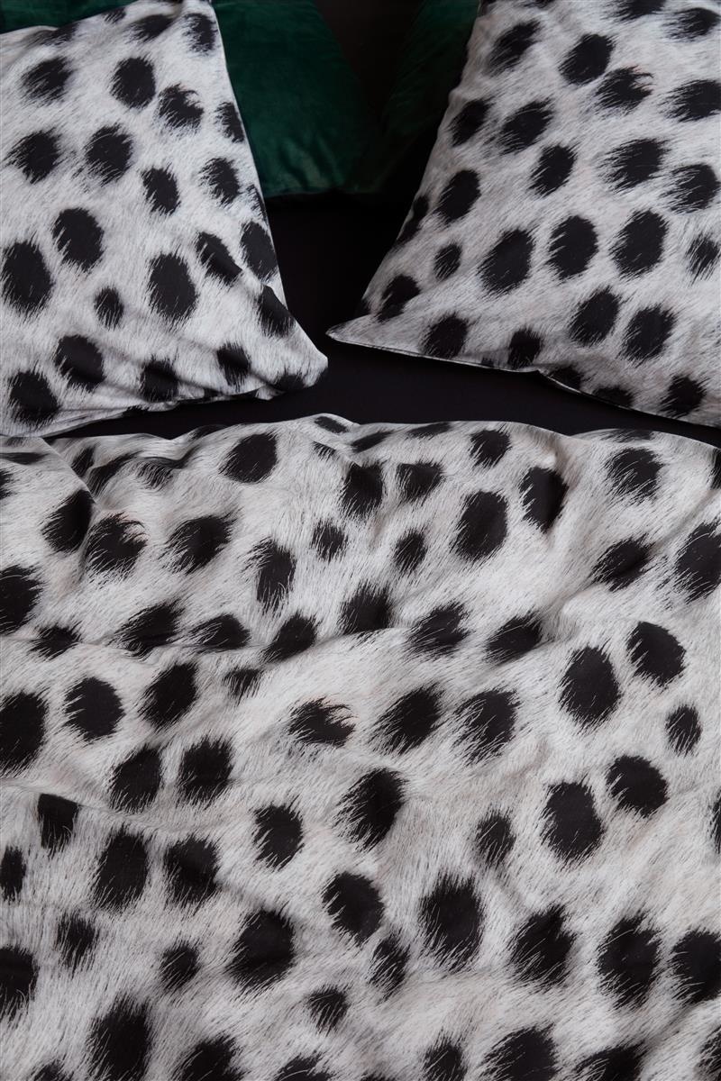 Roundly Dekbedovertrek- Zwart Wit