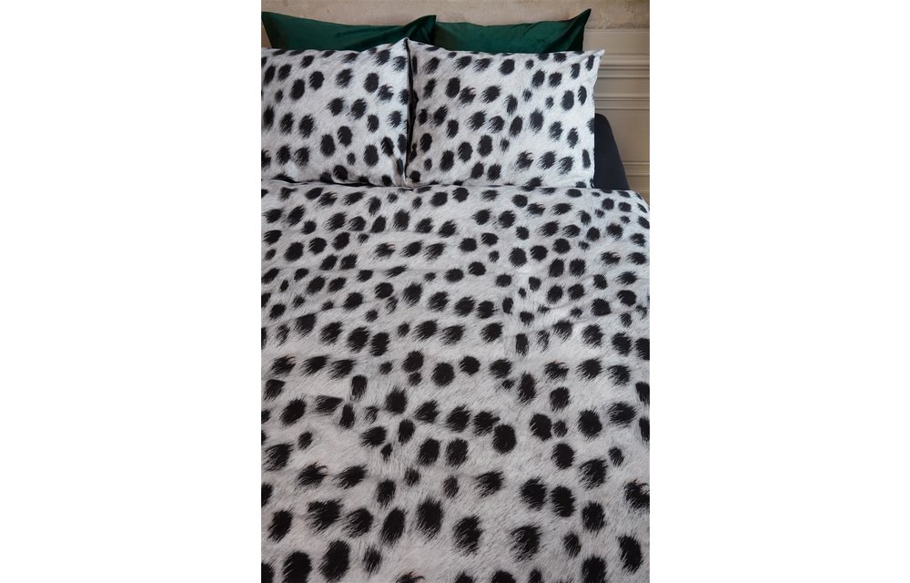 Roundly Dekbedovertrek- Zwart Wit