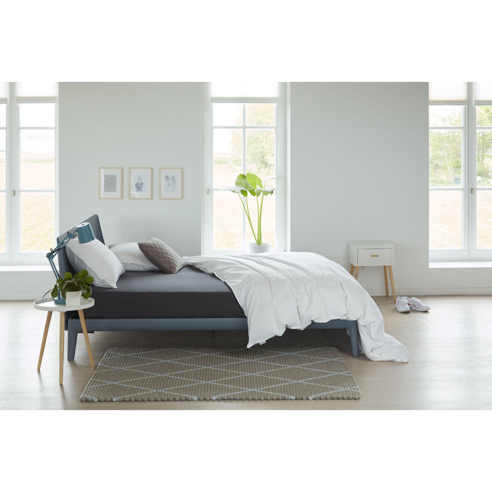 Beddinghouse Jersey Hoeslaken - Antraciet