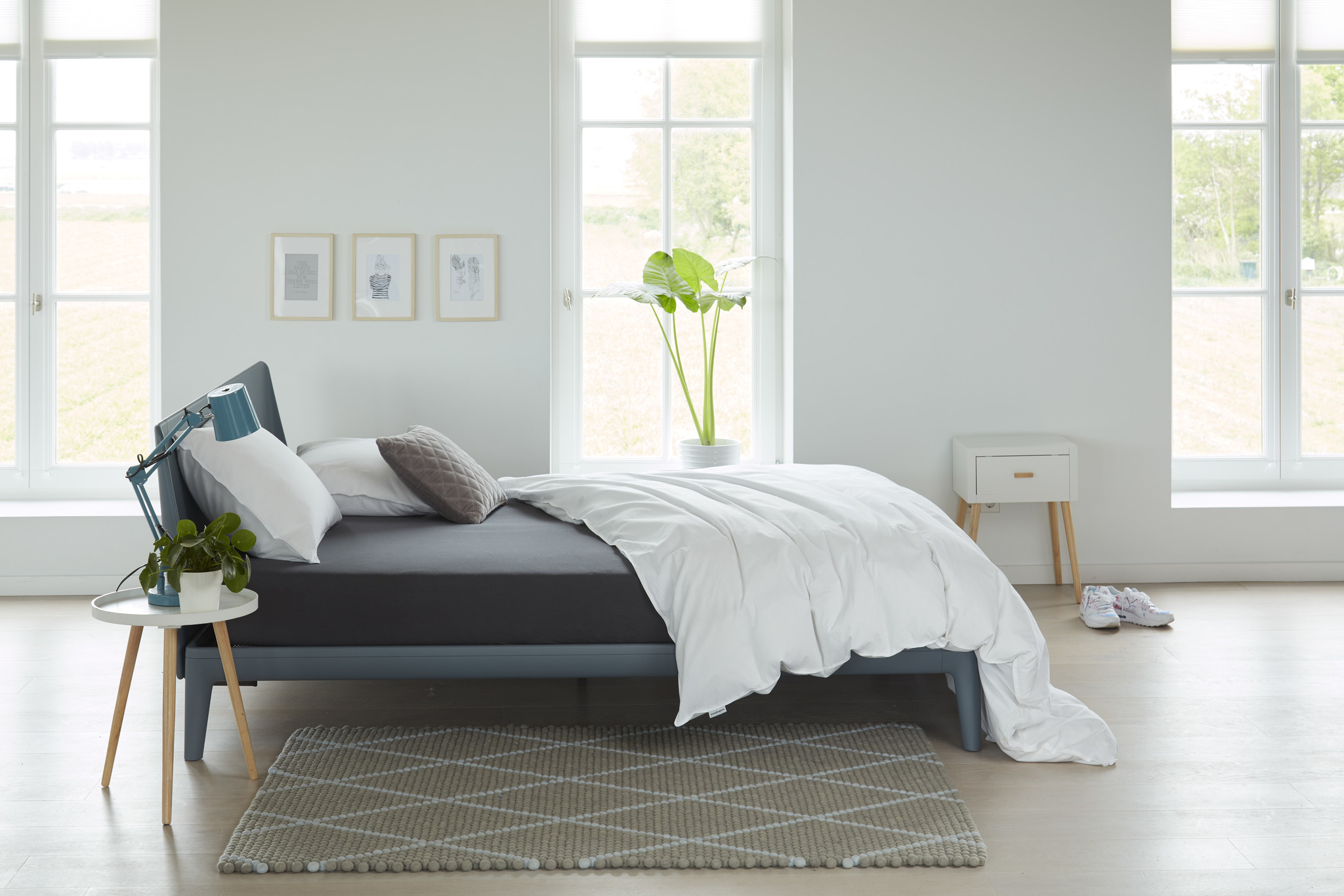 Jersey Hoeslaken - Antraciet