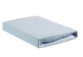 Jersey Hoeslaken - Licht Blauw