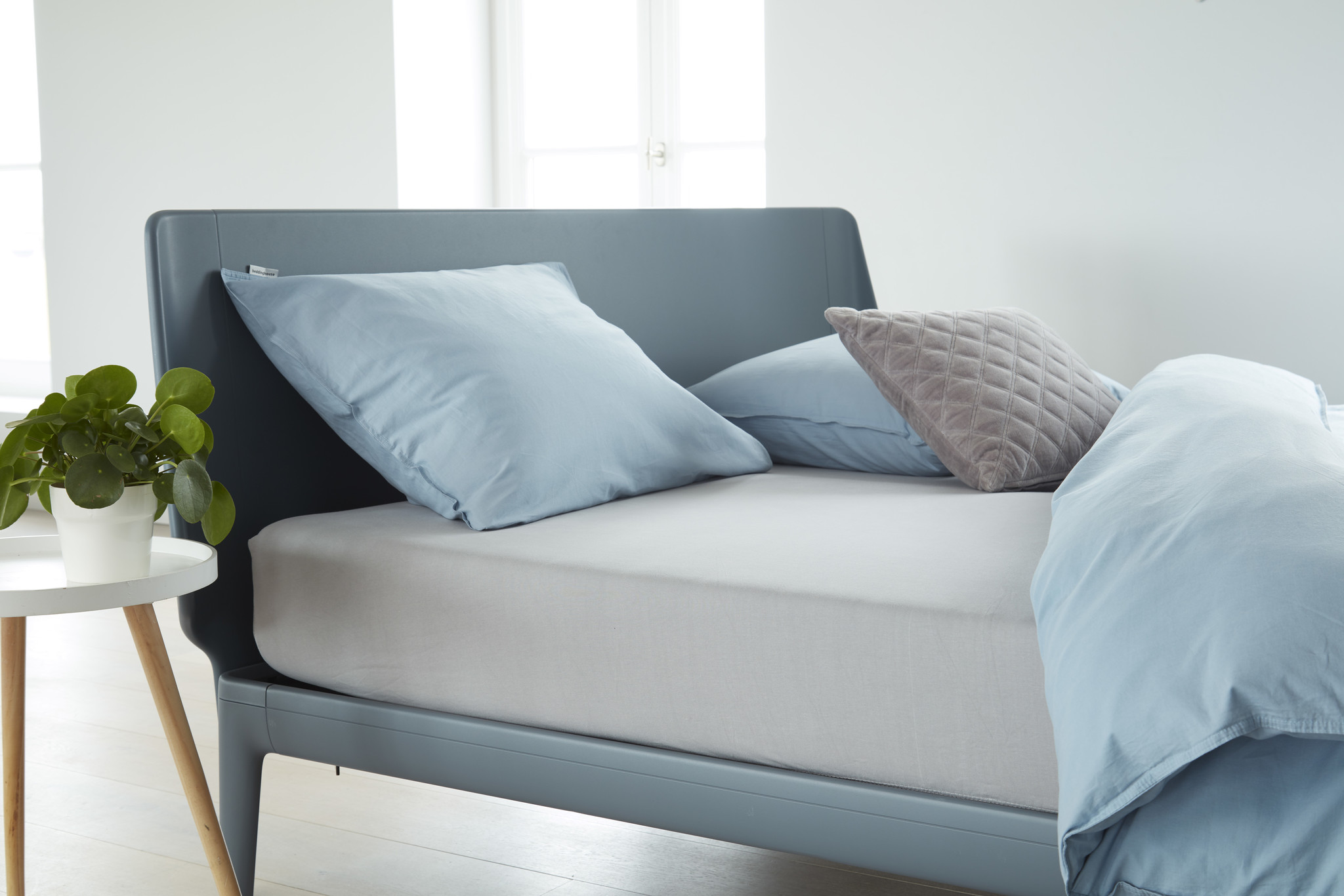 Jersey Hoeslaken - Licht Grijs