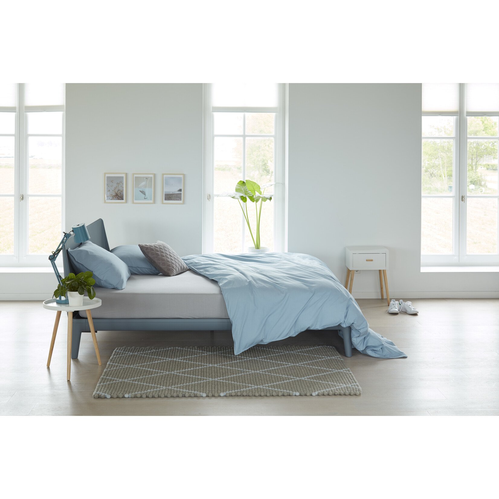 Beddinghouse Jersey Hoeslaken - Licht Grijs