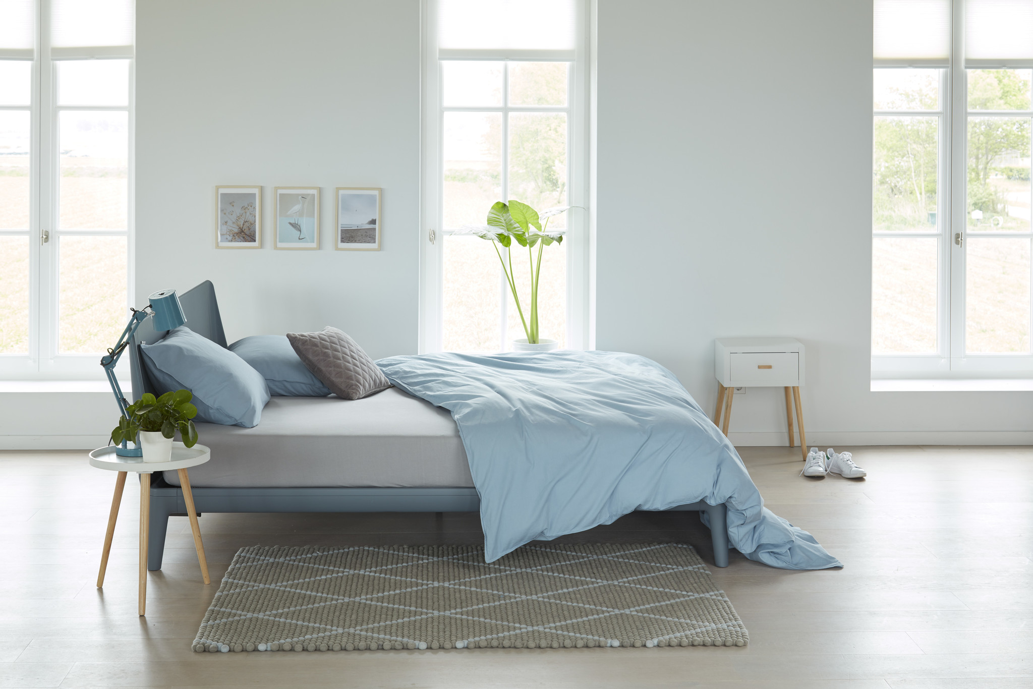 Jersey Hoeslaken - Licht Grijs