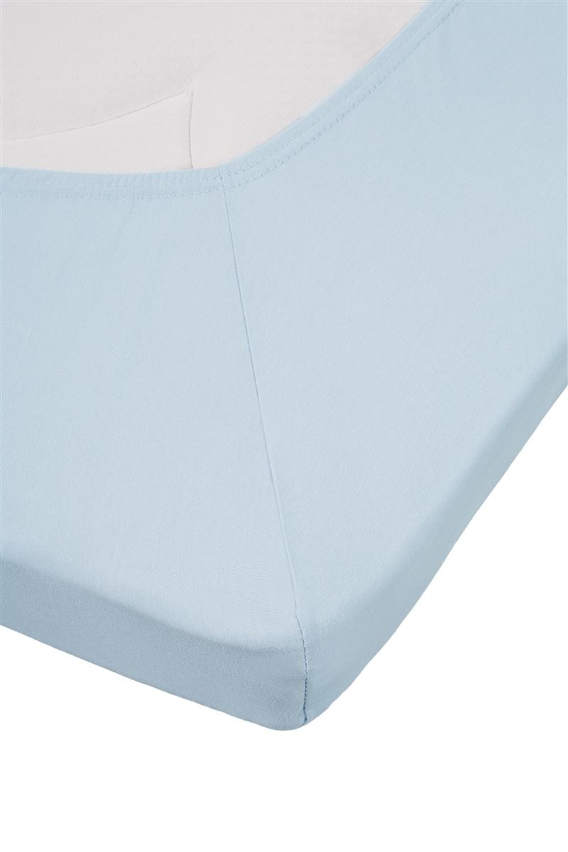 Jersey Topper Hoeslaken - Licht Blauw