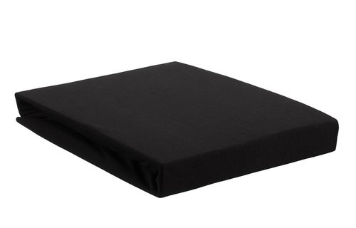 Jersey Lycra Hoeslaken - Zwart