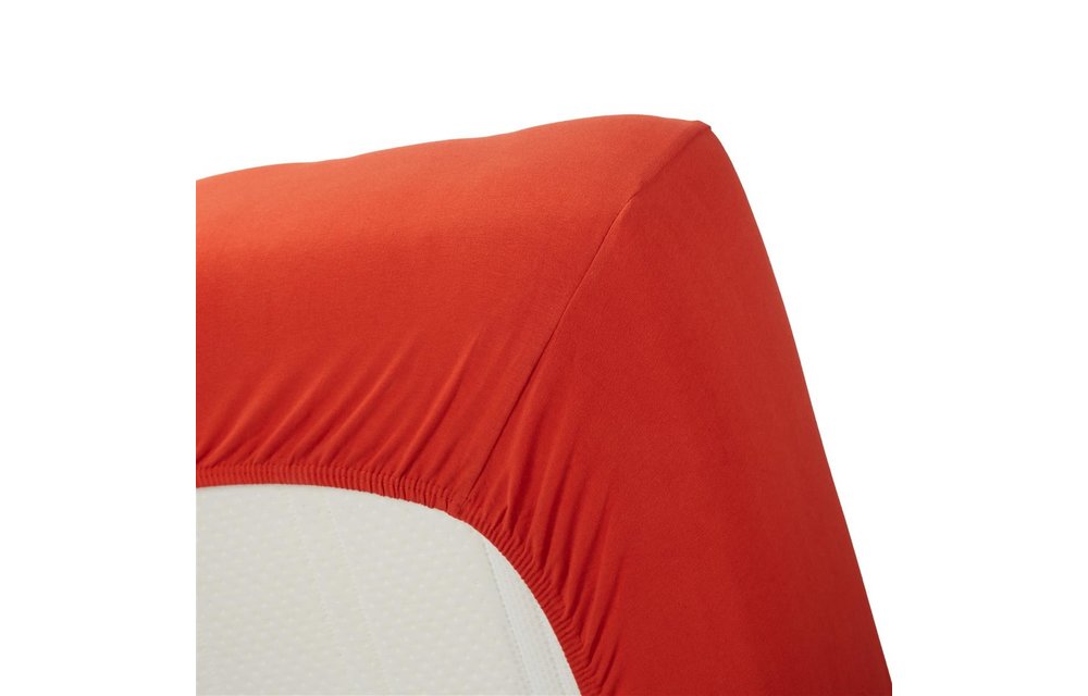 Jersey Lycra Hoeslaken - Koraal