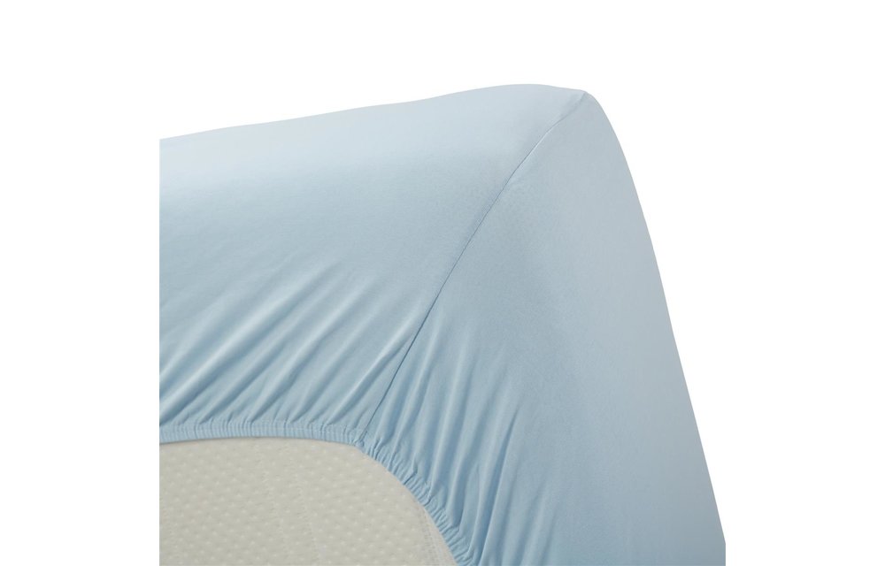 Jersey Lycra Hoeslaken - Licht Blauw