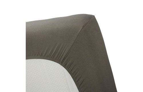 Jersey Lycra Hoeslaken - Warm Grijs