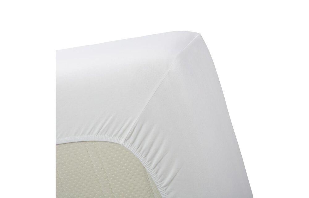 Jersey Lycra Hoeslaken - Wit