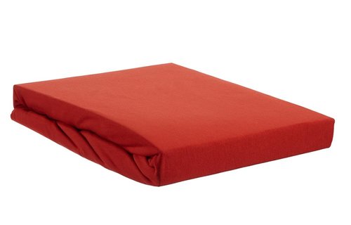 Jersey Lycra Topper Hoeslaken - Koraal