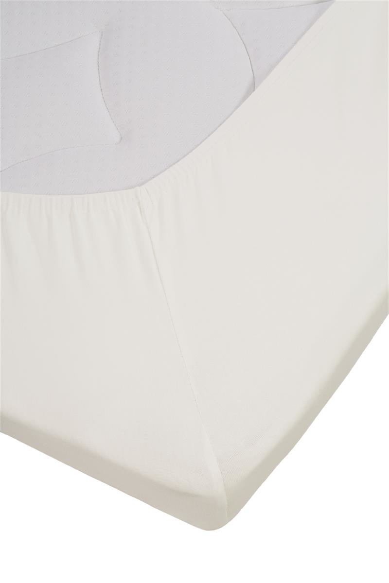 Jersey Lycra Topper Hoeslaken - Off-white