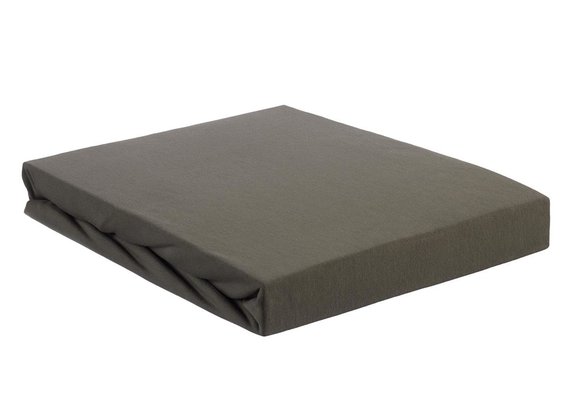 Jersey Lycra Topper Hoeslaken - Warm Grijs