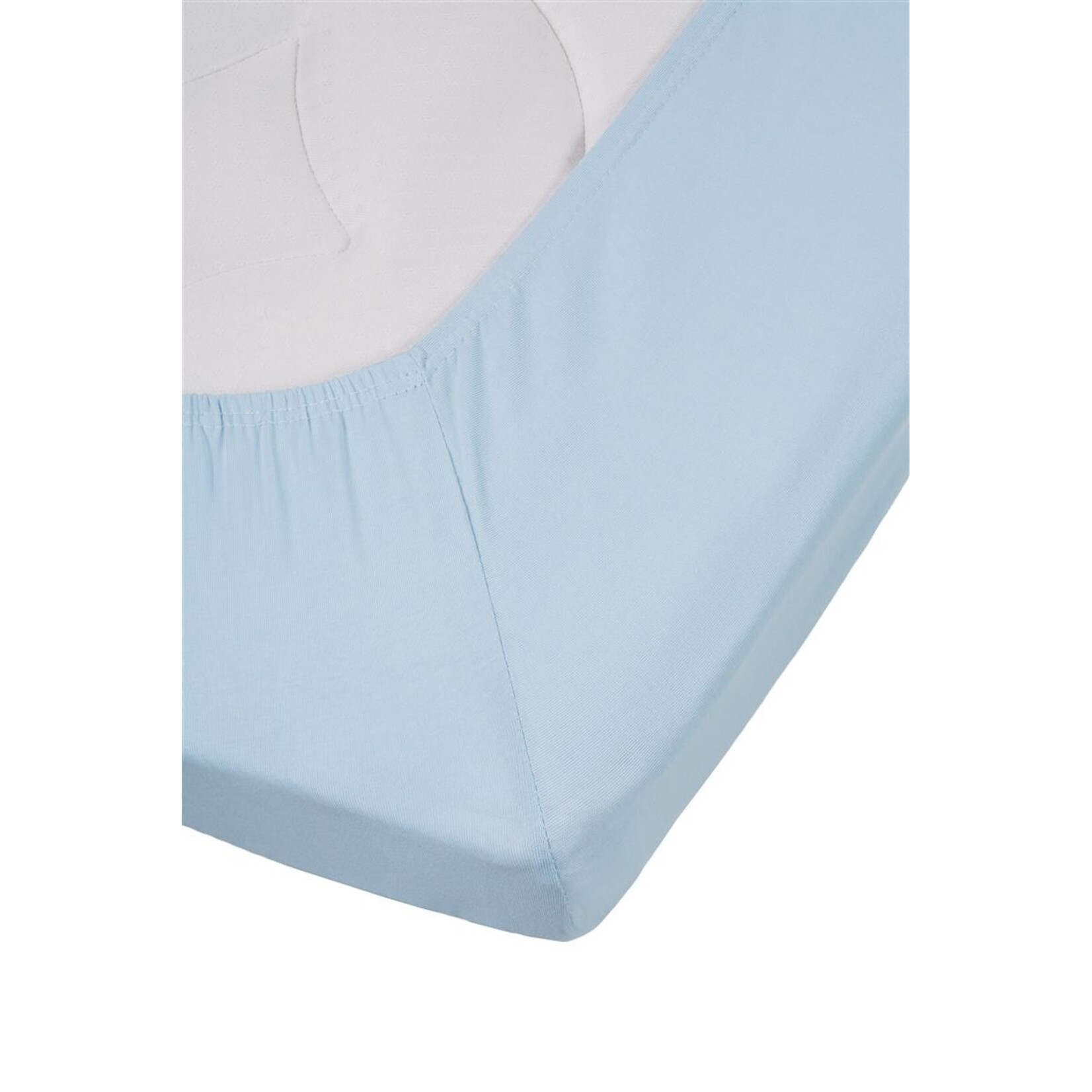 Beddinghouse Jersey Lycra Splittopper Hoeslaken - Licht Blauw