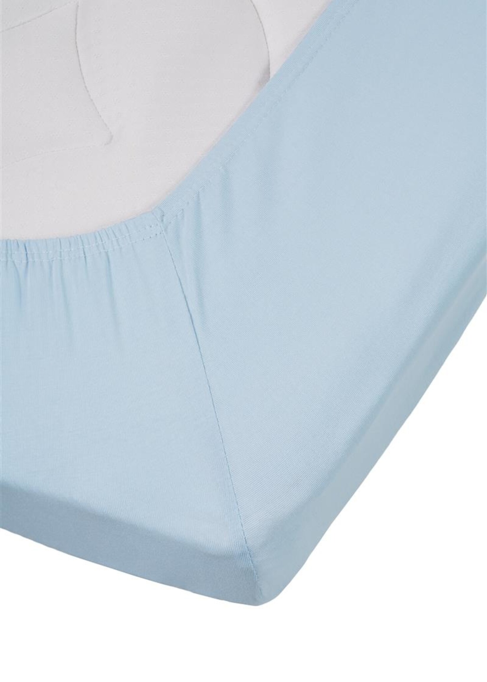 Beddinghouse Jersey Lycra Splittopper Hoeslaken - Licht Blauw