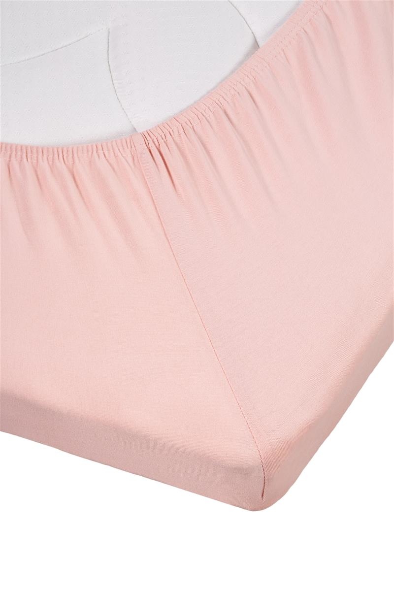 Jersey Lycra Splittopperhoeslaken - Licht Roze