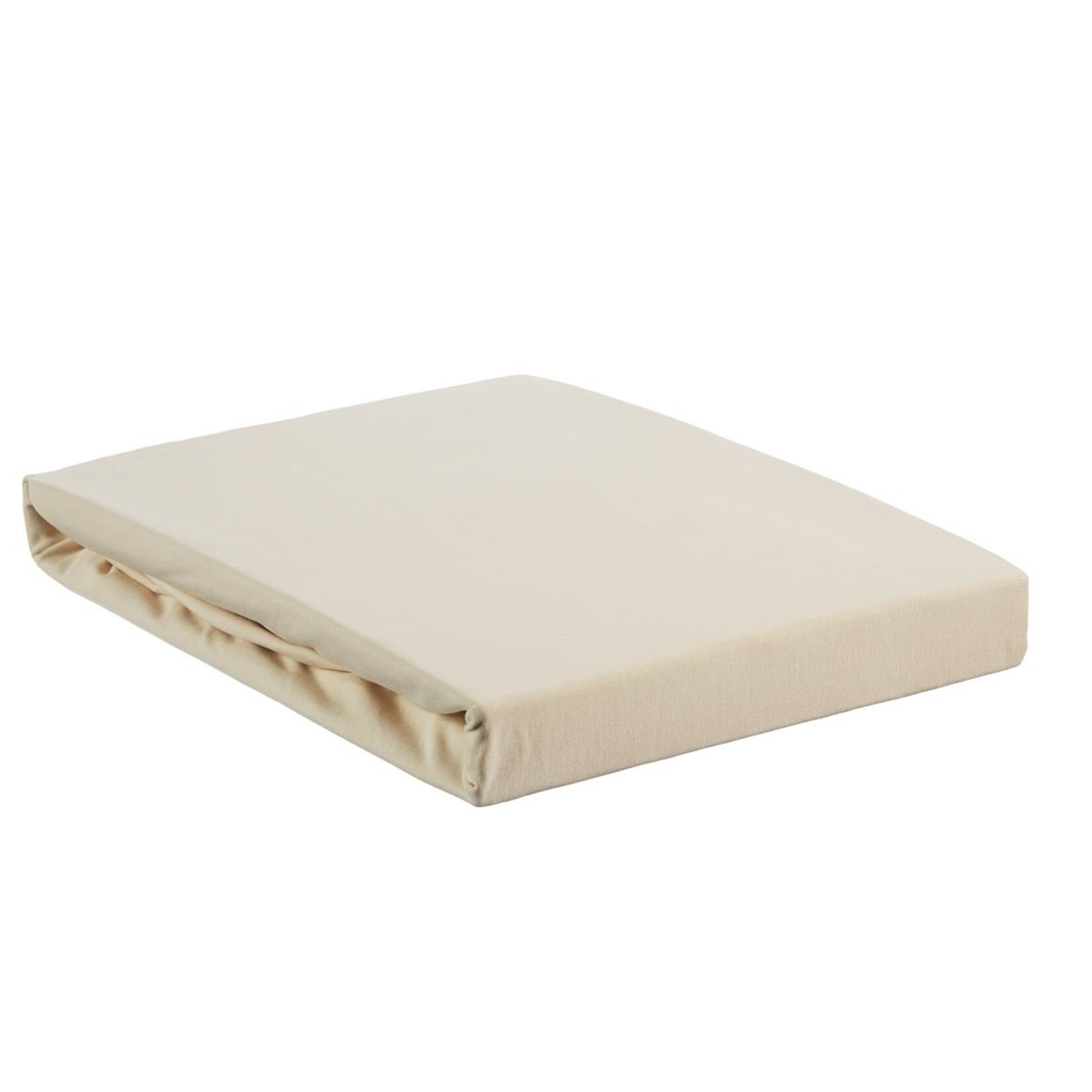 Beddinghouse Jersey Lycra Splittopper Hoeslaken - Naturel