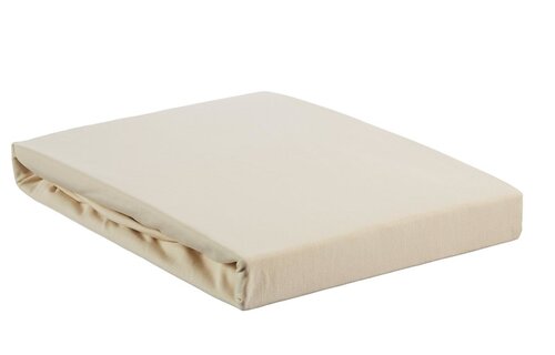 Jersey Lycra Splittopper Hoeslaken - Naturel