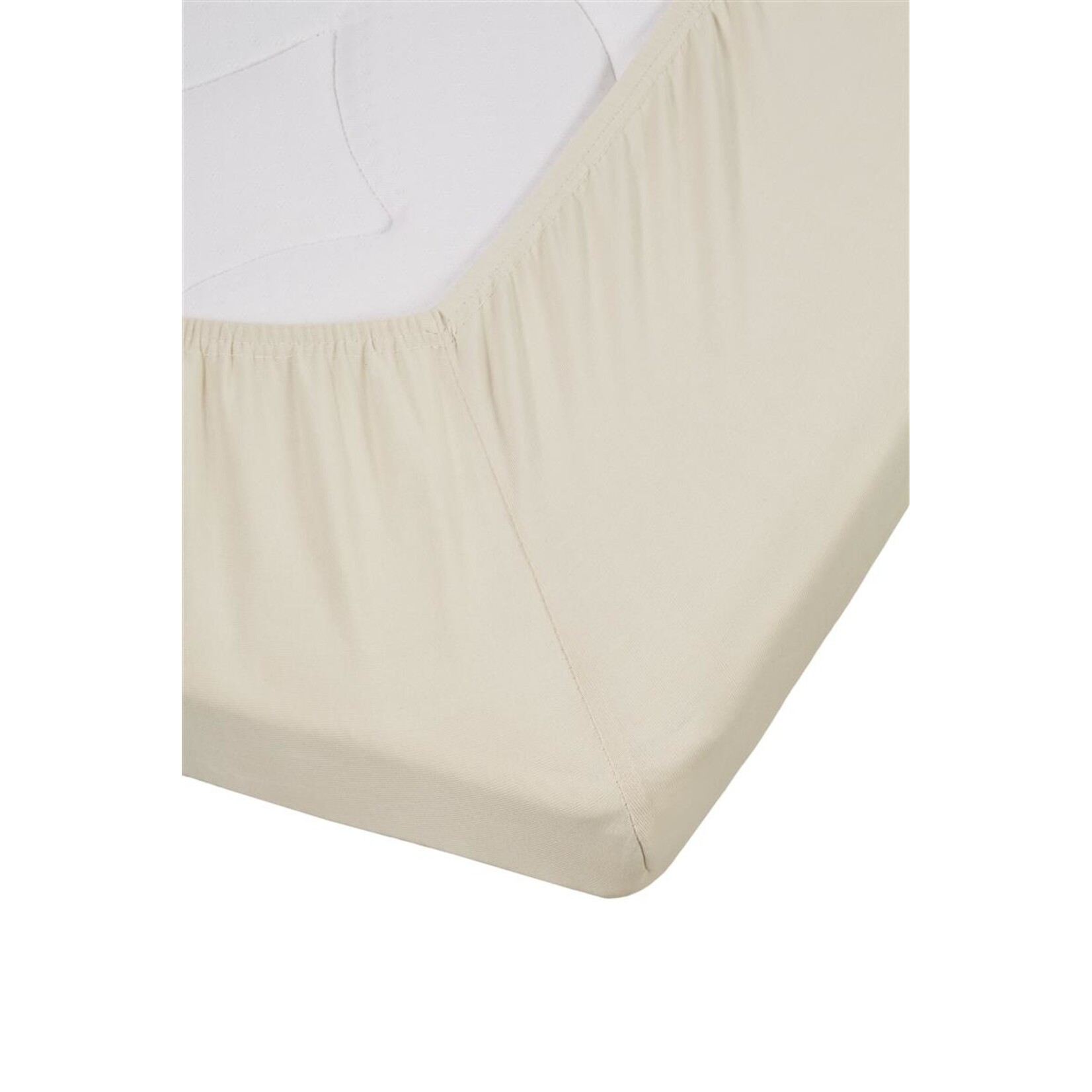 Beddinghouse Jersey Lycra Splittopper Hoeslaken - Naturel