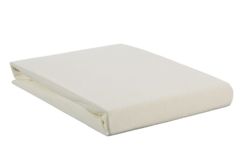 Jersey Lycra Splittopper Hoeslaken - Off-white