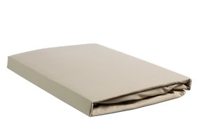 Percale Hoeslaken - Zand