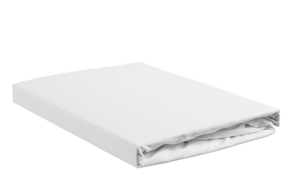 Percale Hoeslaken - Wit