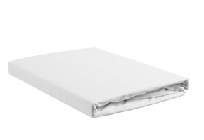 Percale Hoeslaken - Wit