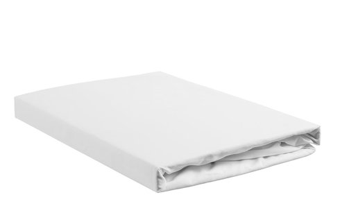 Percale Hoeslaken - Wit