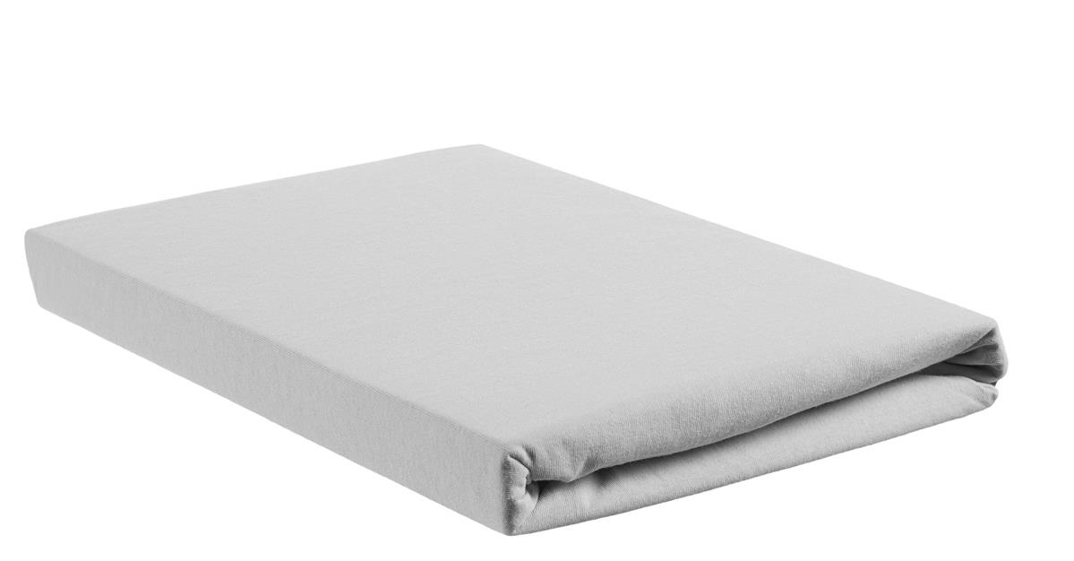 Percale Splittopper Hoeslaken - Licht Grijs