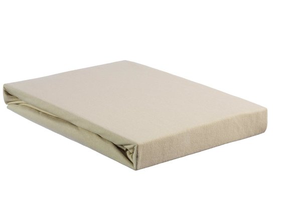 Percale Splittoper Hoeslaken - Zand
