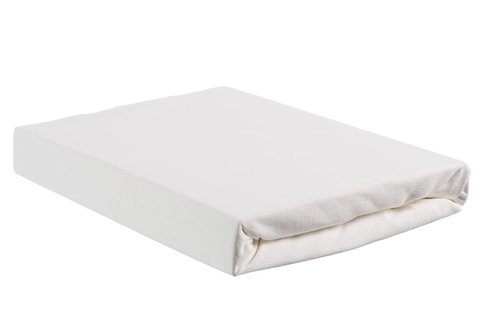 Percale Topper Hoeslaken - Wit