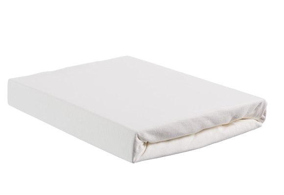 Percale Topper Hoeslaken - Wit