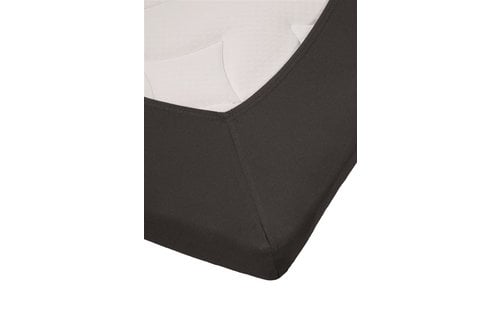 Percale Splittopper Hoeslaken - Antraciet