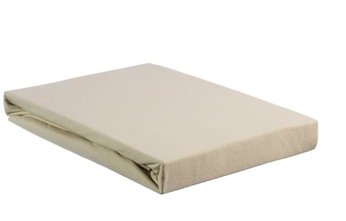 Percale Topper Hoeslaken - Zand