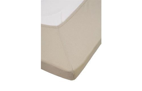 Percale Topper Hoeslaken - Zand