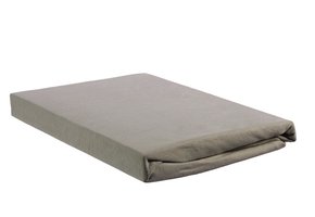 Percale Topper Hoeslaken - Taupe