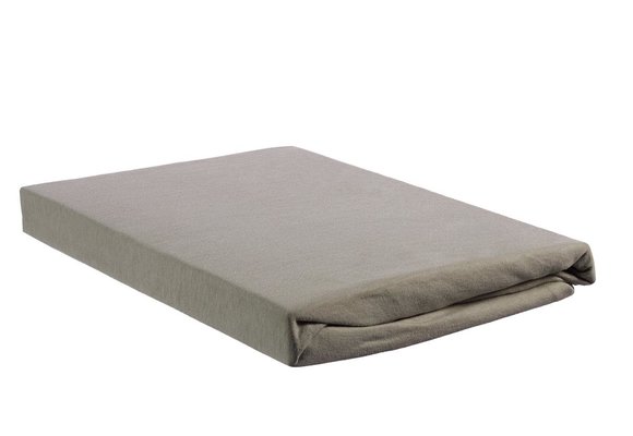 Percale Topper Hoeslaken - Taupe